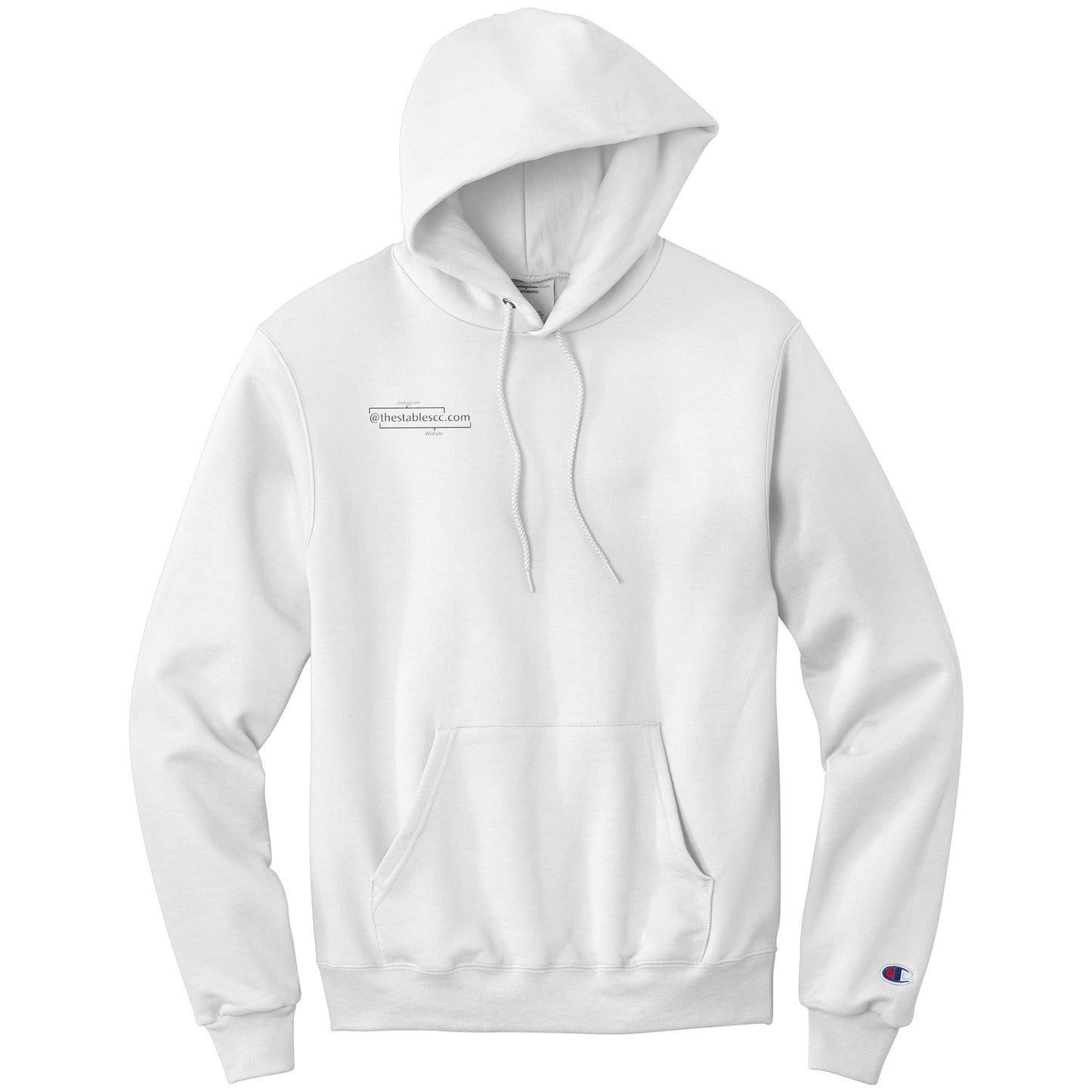 White Champion Hoodie