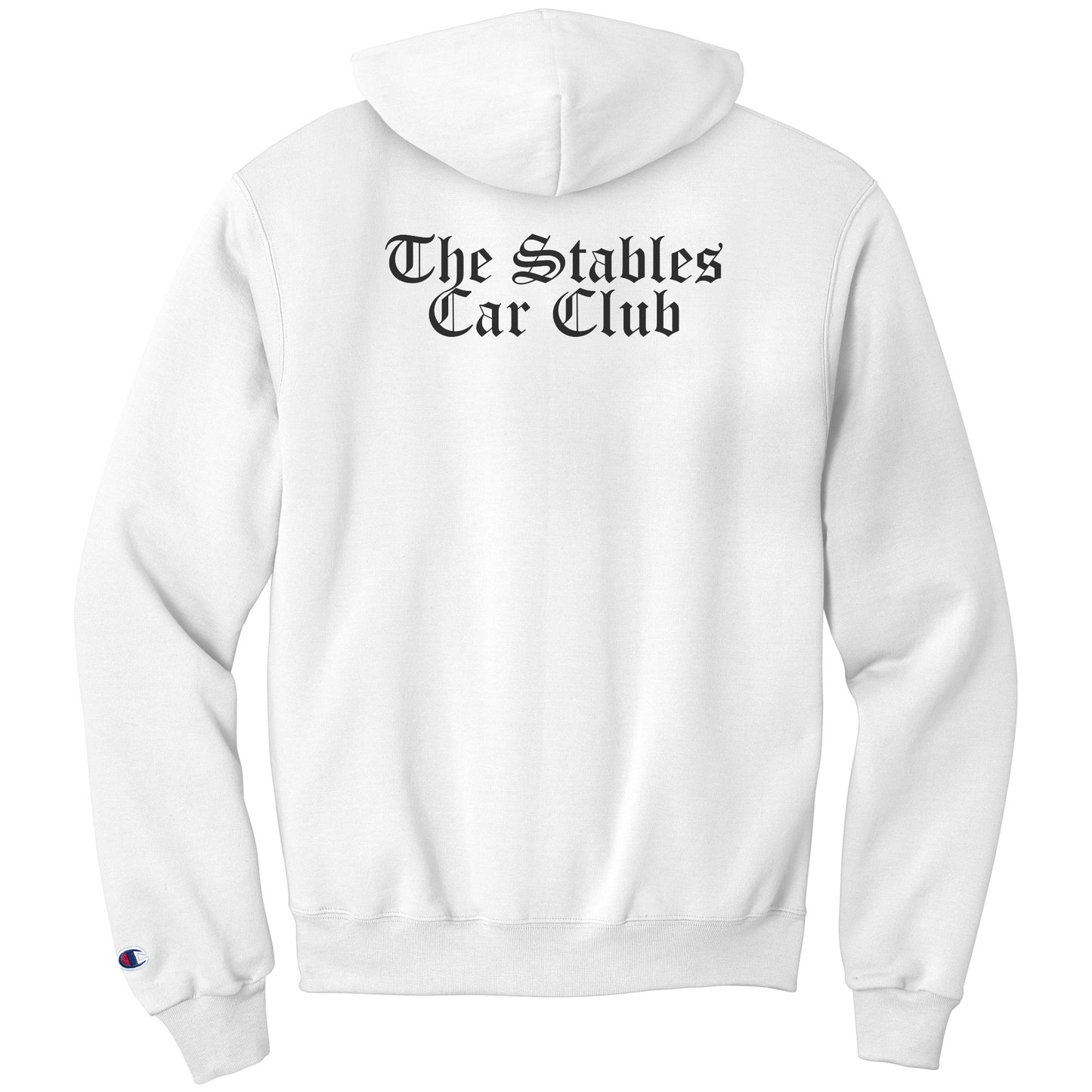 White Champion Hoodie